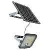 Projecteur solaire 10w détection 1500lm panneau déporté 