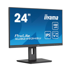 MONITEUR 24'' ultra mince 1920x1080 100Hz HDMI, USB, DP Pied réglable