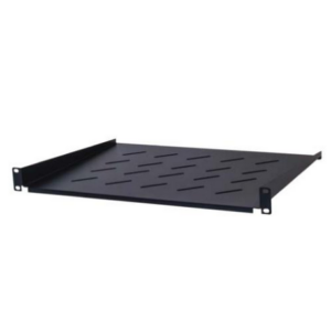 Plateau fixe ventilé 19" 1Ux350 Charge 30 Kg Noir
