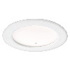 FLAT-ISO SENSOR-Downlight IP20/65 recouvr.blanc 13W 1130lm 3000/4000K