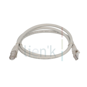 Cordon Cat6A S/FTP Gris 0,50m (500Mhz) LSZH 