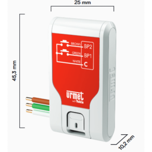Émetteur encastrable 2 canaux Zigbee UP