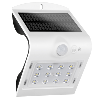 Applique solaire Duo blanc 220Lm mode fixe ou veille+détection IR 
