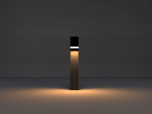 Borne solaire Rio 50cm - 3000°K - eclairage adaptatif 500Lm