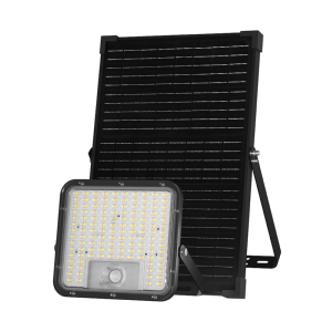 Projecteur solaire 60W détection 900Lm panneau déporté 5M