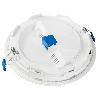 FLAT-ISO SENSOR-Downlight IP20/65 recouvr. blanc 20W 2145lm 3000/4000