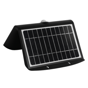 Applique solaire Duo noir 850Lm mode fixe ou veille+détection IR 