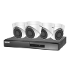 KIT POE 4 Turret 4MP 8 CH HDD 2To DS-J142I/FRA/HWK-440T-8P
