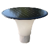Borne solaire Lily - 3000°K+4000°K - Faisceau 360° - 2200 Lumens  -I