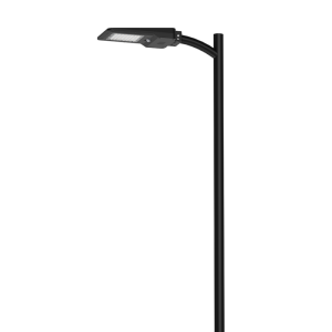 Projecteur/Lanterne solaire 15W à détection faisceau asymétrique