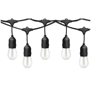Guirlande solaire 5m inter-connectable  2700°K 500Lm 
