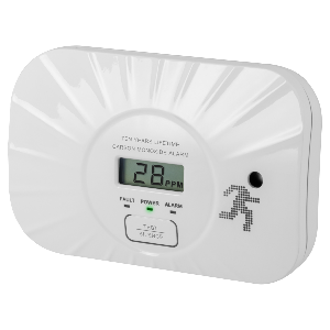 Détecteur de monoxyde de carbone 10 ans écran LCD