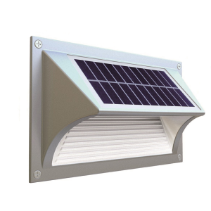 Applique murale de balisage solaire - 3000°K - Faisceau 120° - 80 Lu