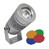 spot orientable 3w inox 316l ip67 dc24v 4000°k