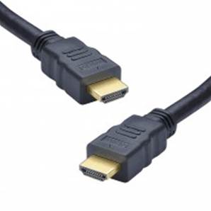 Cordon HDMI A M/M 15m - PERFORM 4K/60ips HDR 4:2:0 - gaine pvc noire