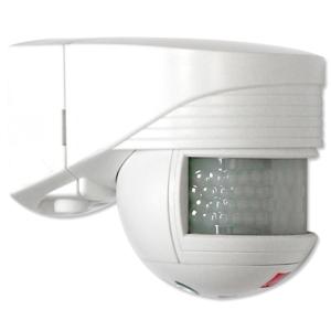 DETECTEUR DE MOUVEMENT BLANC MURAL 200° EXTERIEUR IP54 CLII 230V