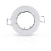 COLLERETTE SUPPORT DE SPOT DIAM 78MM BLANC FIXE