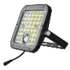 Projecteur solaire 10w détection 1500lm panneau déporté 