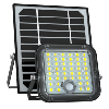 Projecteur solaire 10w détection 1500lm panneau déporté 